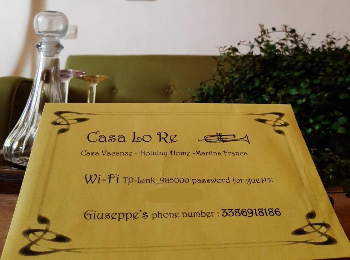 Casa Lo Re Διαμέρισμα Μαρτίνα Φράνκα Εξωτερικό φωτογραφία